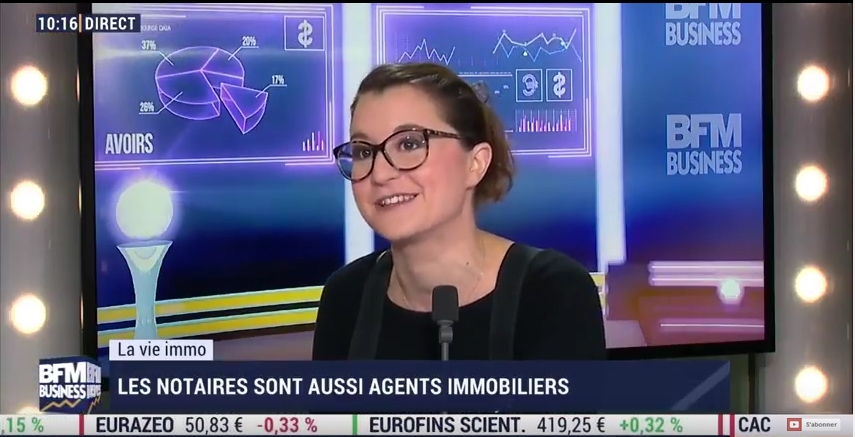 Les notaires négociateurs mis à l’honneur sur BFM Business !