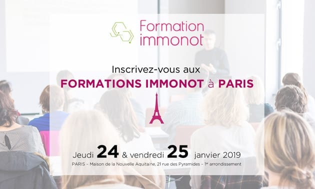 Formez-vous à Paris en janvier 2019