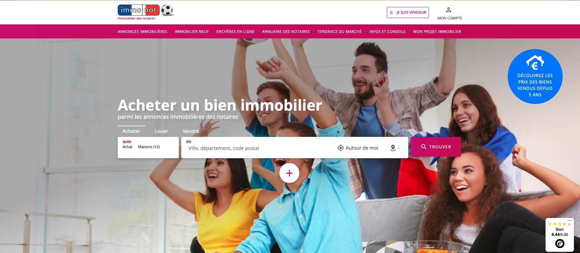 Immonot soutient l’Équipe de France pour l’Euro 2021 !