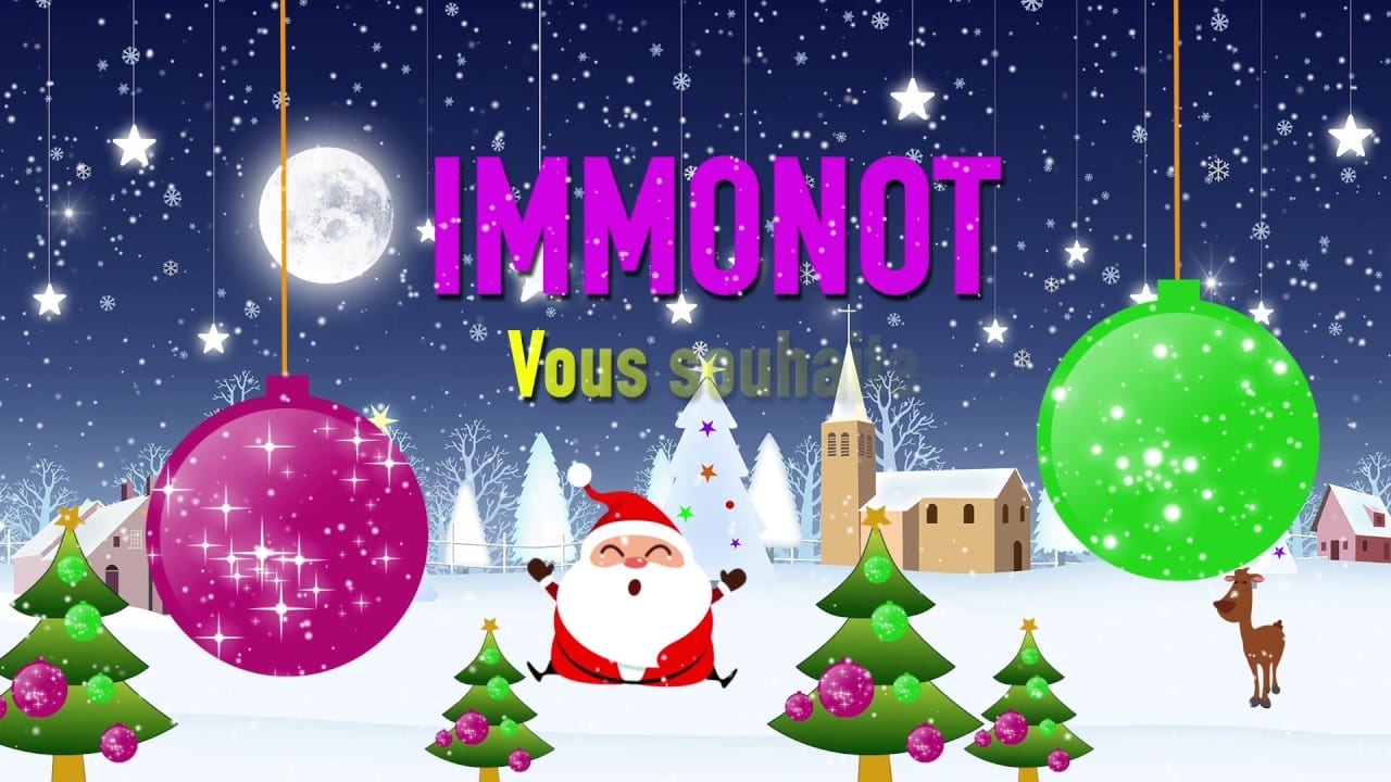 Immonot vous souhaite de joyeuses fêtes de fin d’année